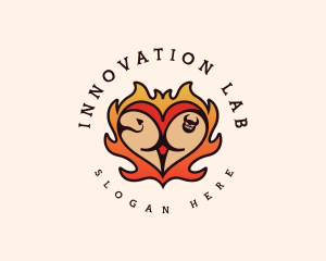 Sexy Kinky Lingerie Tattoo logo design