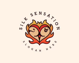 Sensual - Sexy Kinky Lingerie Tattoo logo design