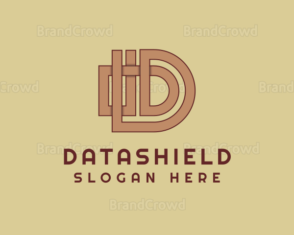 Industrial Business Letter D Logo