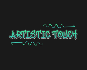 Graffiti Spray Paint Wordmark logo design