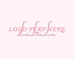 Watermark - Fashion Cosmetics Makeup Boutique logo design