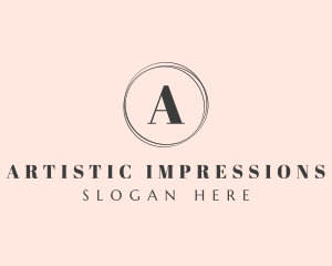 Minimalist Fancy Feminine logo design