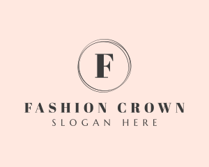 Minimalist Fancy Feminine logo design