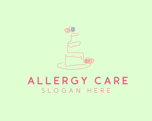 Wedding Cake Pastry logo design