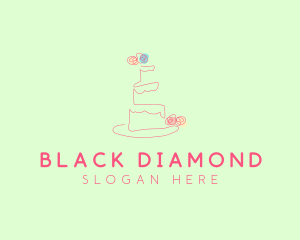 Wedding Cake Pastry logo design