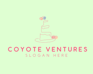 Wedding Cake Pastry logo design