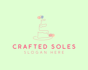 Wedding Cake Pastry logo design