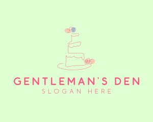 Wedding Cake Pastry logo design