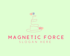 Wedding Cake Pastry logo design