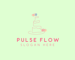 Wedding Cake Pastry logo design