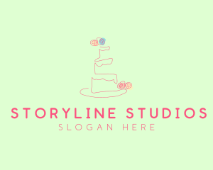 Wedding Cake Pastry logo design