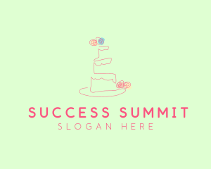 Wedding Cake Pastry logo design