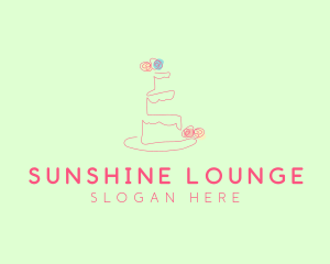 Wedding Cake Pastry logo design