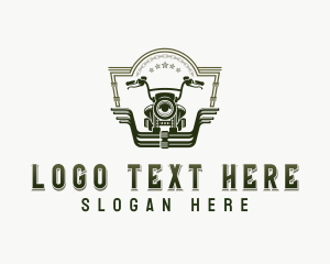 Racing - Biker Motorcycle Rider logo design