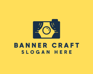 Photo Camera Booth logo design