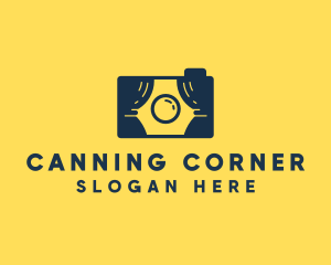 Photo Camera Booth logo design