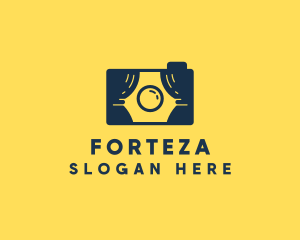 Photo Camera Booth logo design