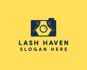 Photo Camera Booth logo design