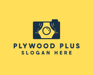 Photo Camera Booth logo design