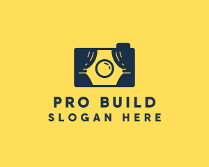 Photo Camera Booth logo design