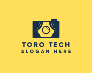 Photo Camera Booth logo design