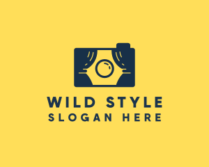 Photo Camera Booth logo design