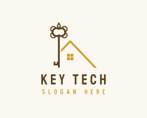 Mansion House Key logo design