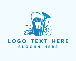 Janitorial Sanitary Cleaning logo design