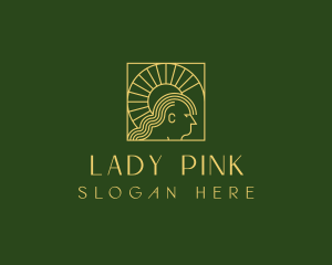 Lady Woman Spa  logo design