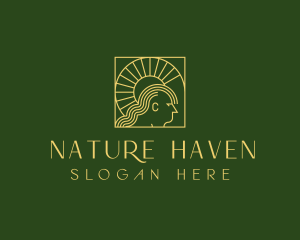 Nature Woman Spa  logo design