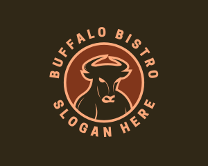 Buffalo - Tough Buffalo Bull logo design