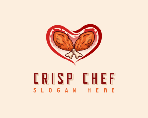 Chicken Drumstick Diner logo design