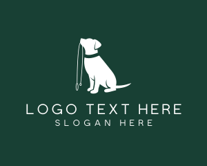 Shelter - Dog Leash Walker logo design