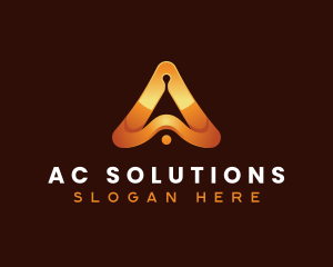 Startup Consultant Letter A logo design