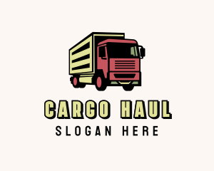 Cargo Truck Transport logo design