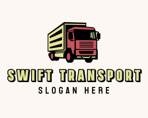 Cargo Truck Transport logo design