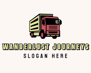 Roadie - Cargo Truck Transport logo design