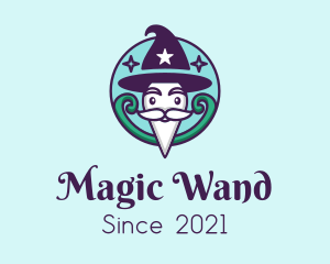 Magic Old Man  logo design