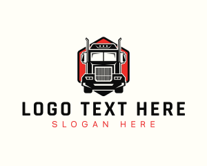 Trailer - Truck Forwarding CArgo logo design
