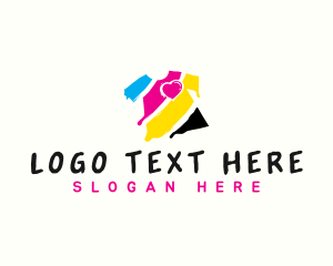 Splatter - Shirt Ink Printing logo design