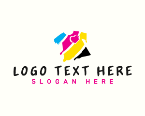 Shirt Ink Printing Logo