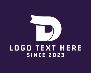 Corporation - Technology Developer Company Letter D logo design