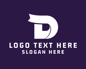 Technology Developer Company Letter D Logo