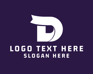 App - Technology Developer Company Letter D logo design