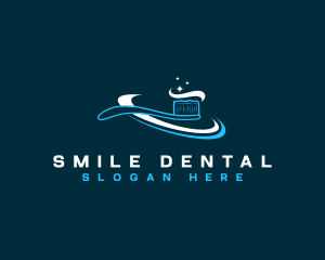 Dental - Clean Dental Toothbrush logo design
