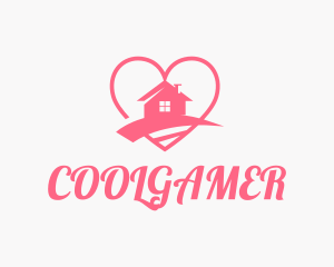 Pink Heart Home Logo