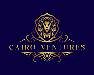 Luxury Lion Wealth logo design