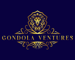 Luxury Lion Wealth logo design