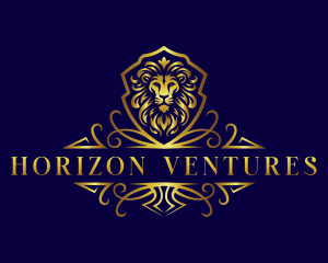 Luxury Lion Wealth logo design