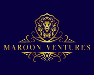 Luxury Lion Wealth logo design